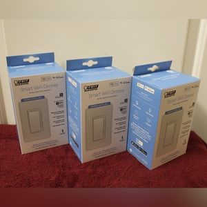3-Pack - Feit Smart Wi-Fi Dimmer Control Lights from Anywhere Google & Alexa
